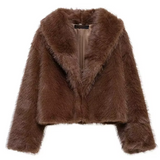 Manteau en Peluche Celine