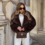 Manteau en Peluche Celine