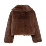 Manteau en Peluche Celine