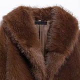 Manteau en Peluche Celine