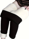 Legging en Peluche Femme